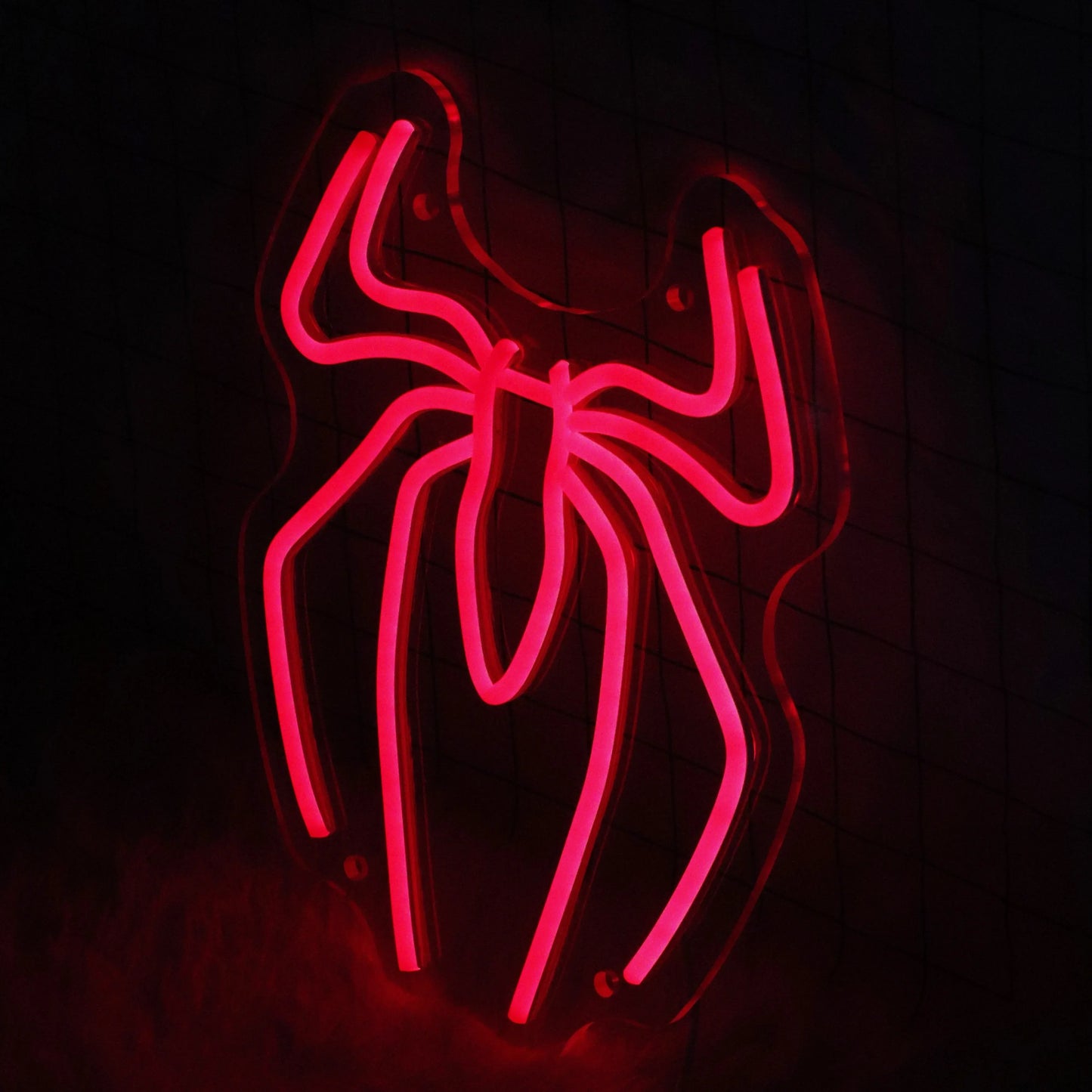 Spider Anime Neon Sign