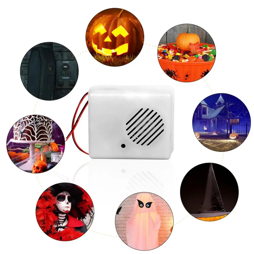 Sound Sensor Halloween Scream Speaker For Party Decoration
