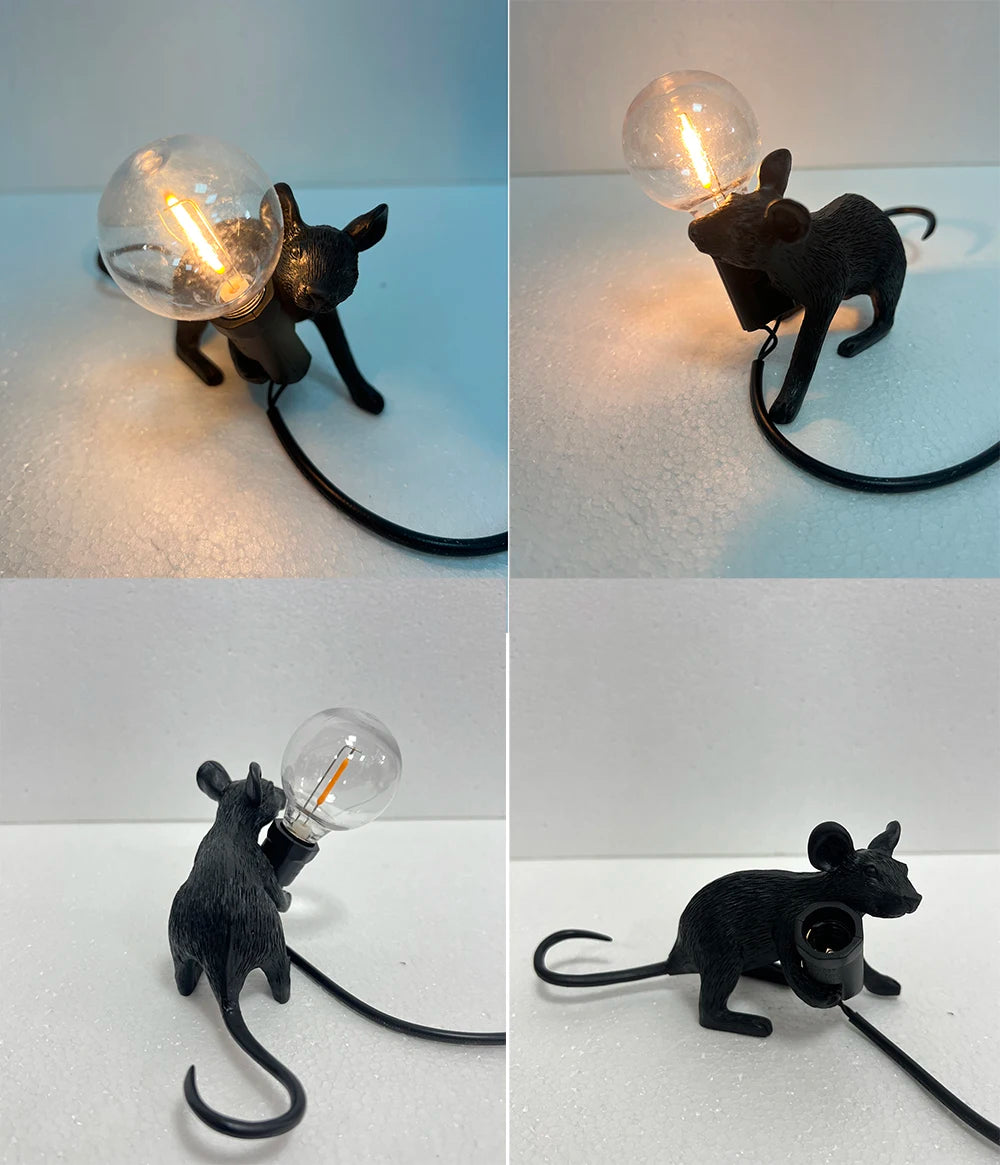 Whimsical Critter LED Table Lamp Collection