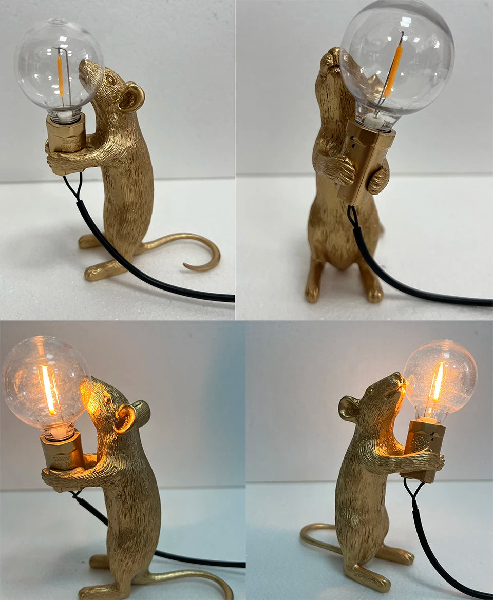 Whimsical Critter LED Table Lamp Collection