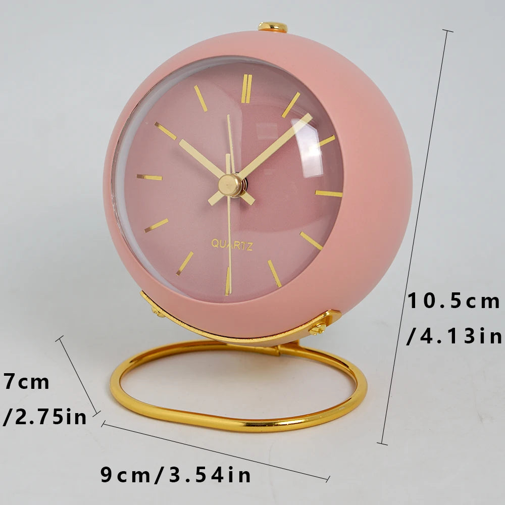 Silent Luminous Desk Clock