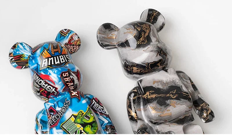 Graffiti Bear: Modern 10 Decor & Money Jar Sculptor