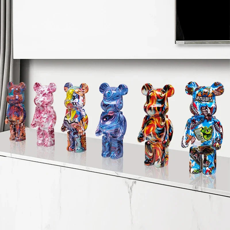 Graffiti Bear: Modern 10 Decor & Money Jar Sculptor