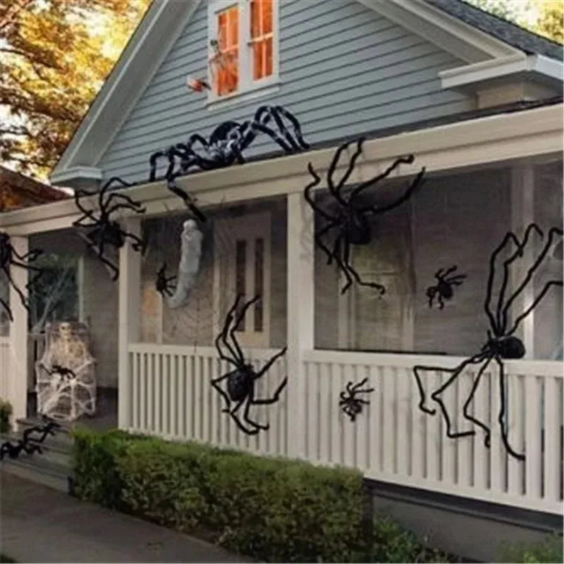 Halloween Big Plush Spider Horror for Halloween Decoration Party