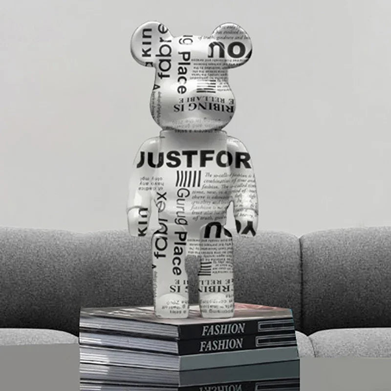Graffiti Bear: Modern 10 Decor & Money Jar Sculptor
