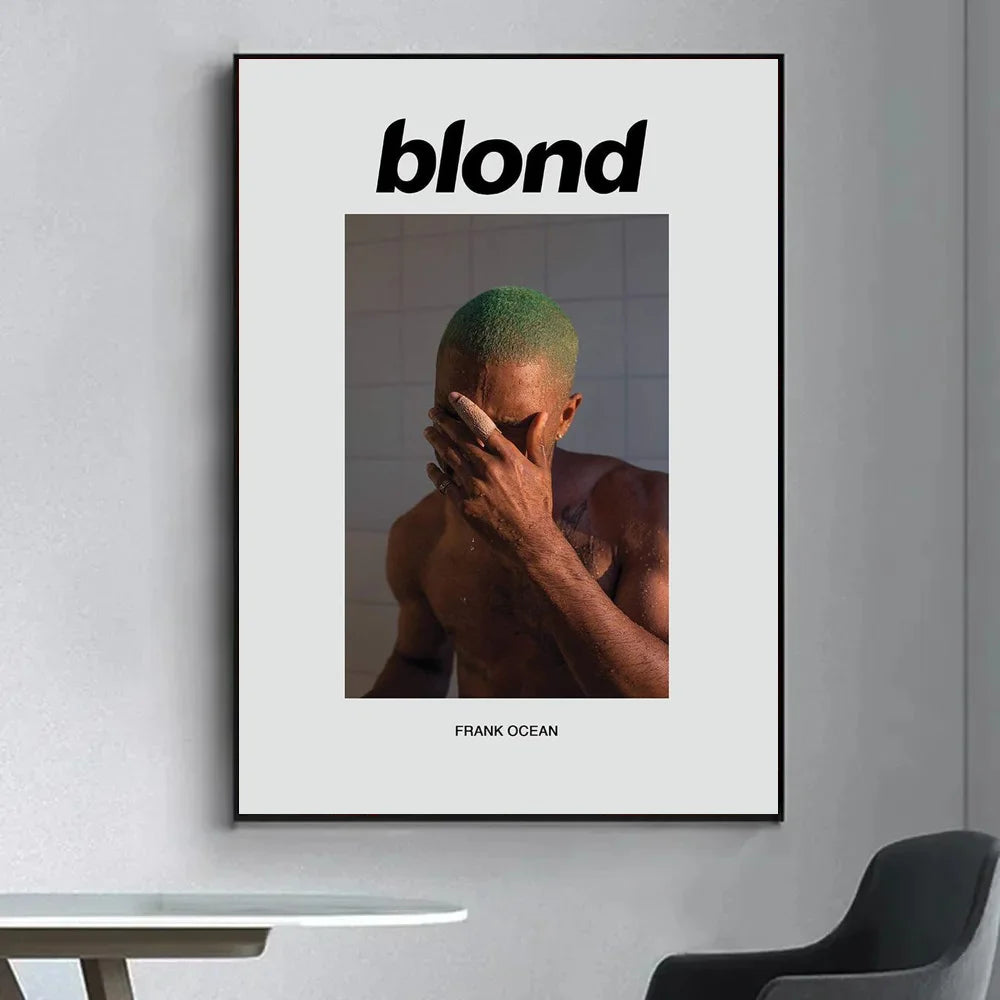 Frank Ocean Blond Art Sticker - Wall Decor