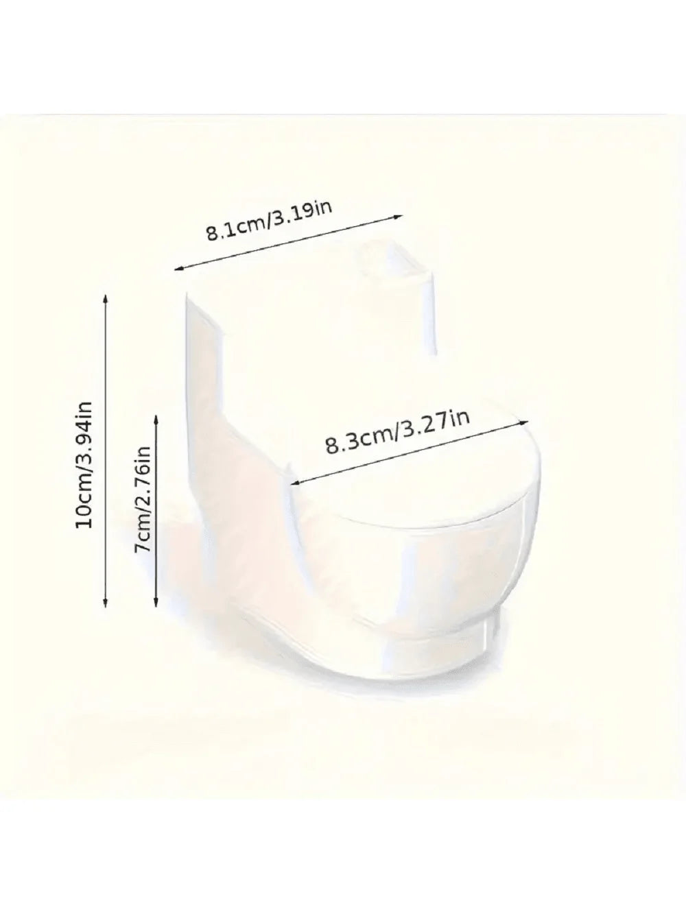Toilet Ashtray: Novelty Stainless Steel