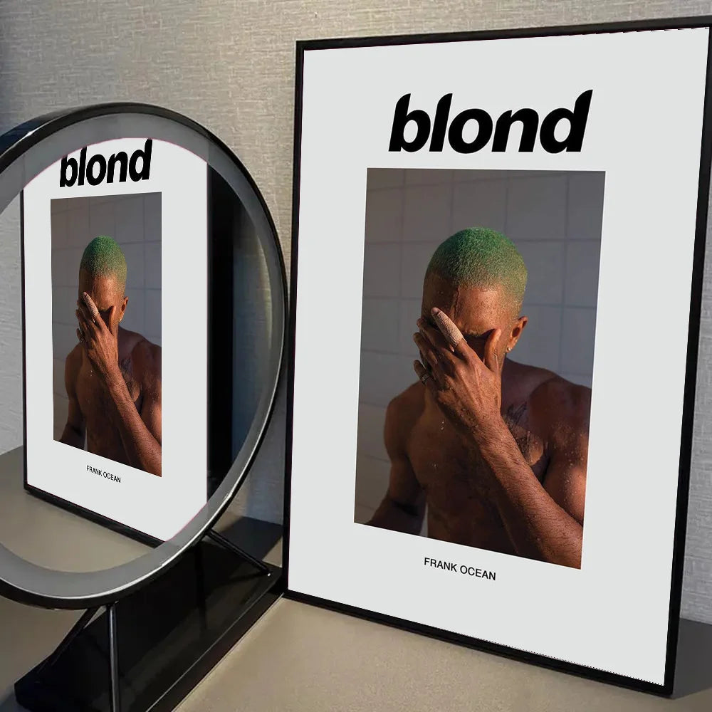Frank Ocean Blond Art Sticker - Wall Decor