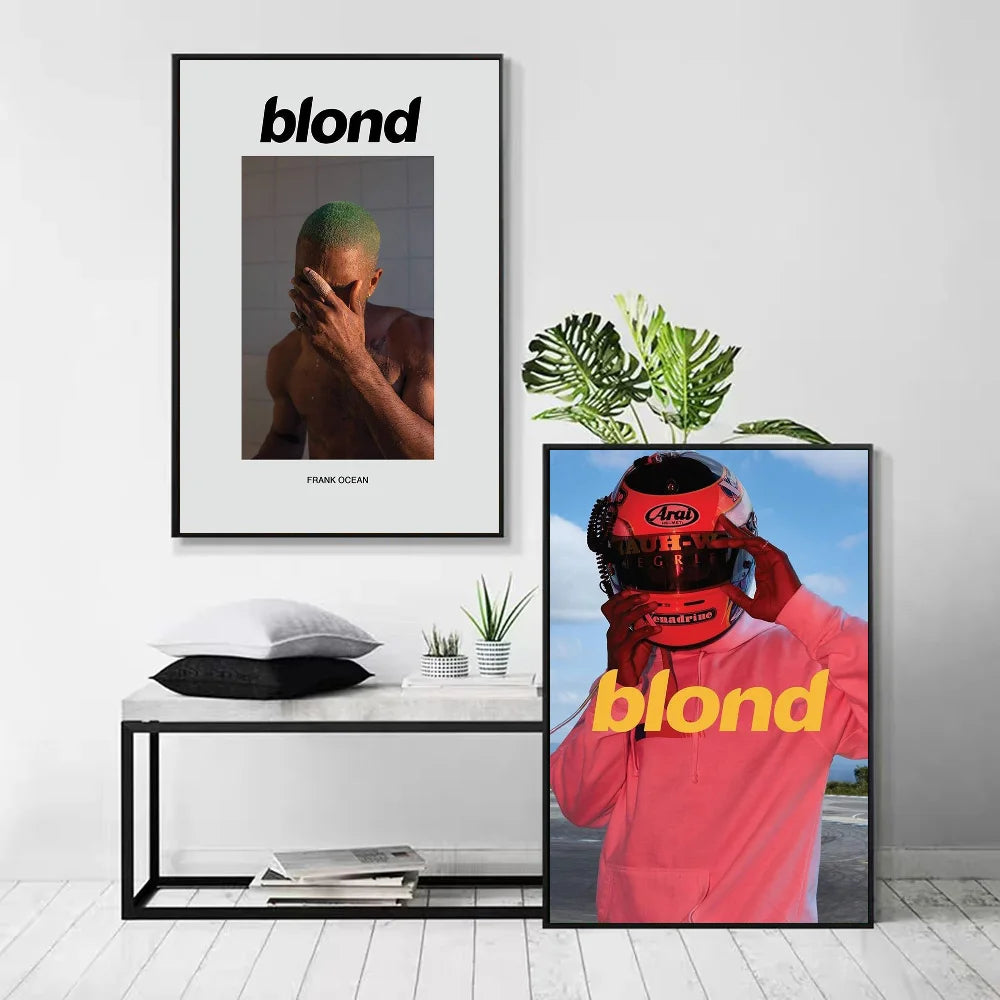Frank Ocean Blond Art Sticker - Wall Decor