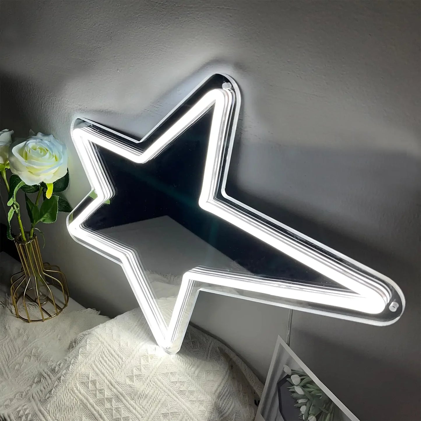 Neon Starlight Mirror