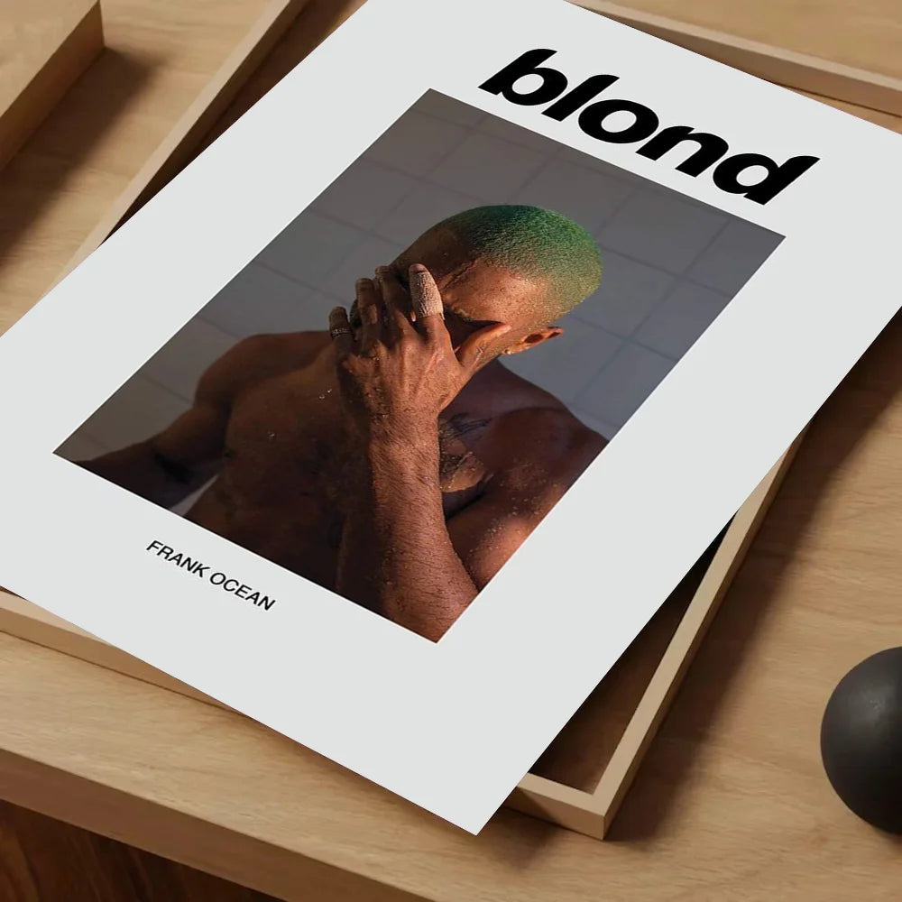 Frank Ocean Blond Art Sticker - Wall Decor
