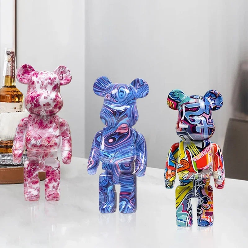 Graffiti Bear: Modern 10 Decor & Money Jar Sculptor