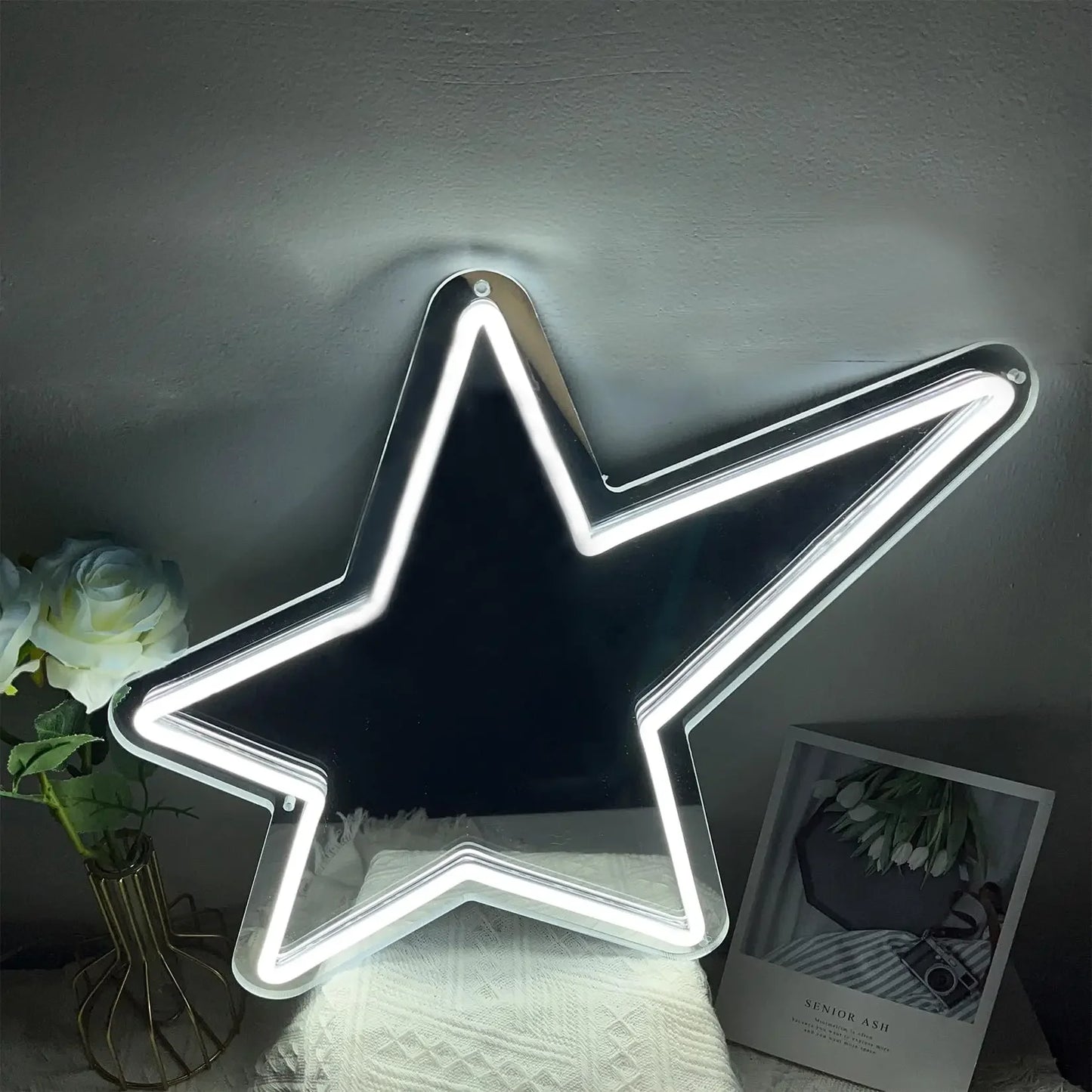 Neon Starlight Mirror