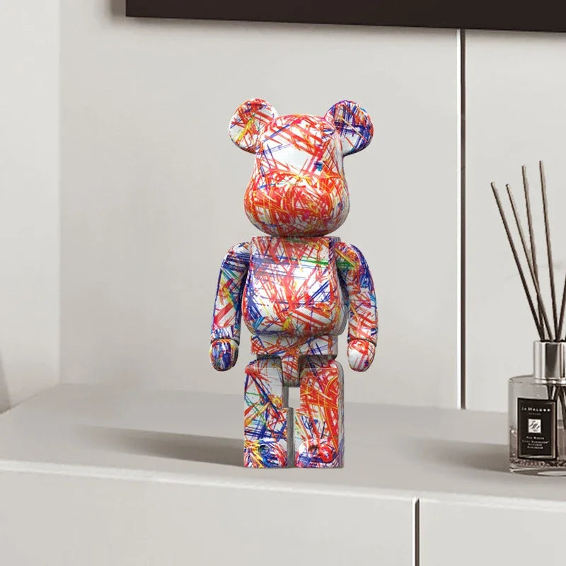 Graffiti Bear: Modern 10 Decor & Money Jar Sculptor