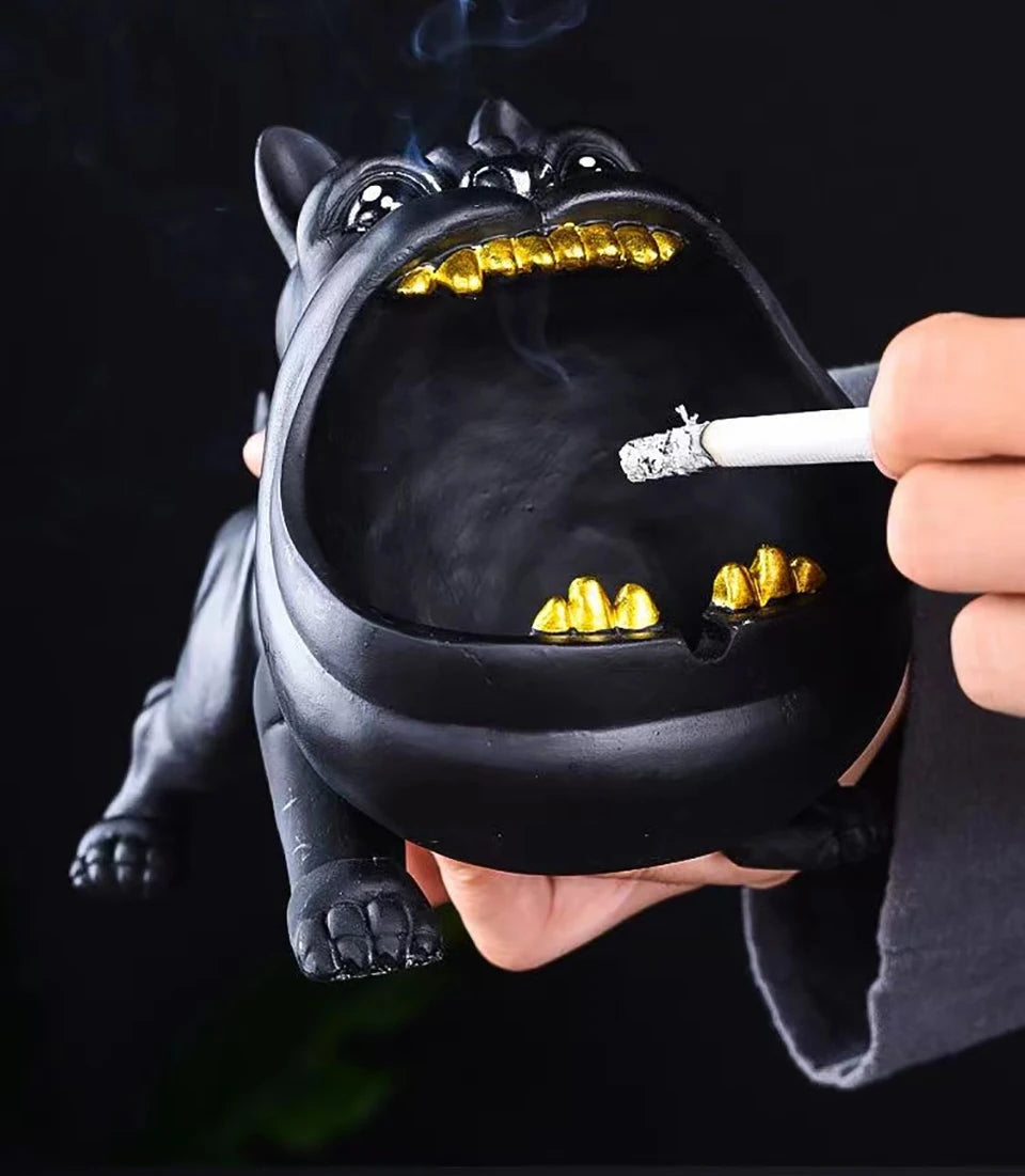 Bull-Dog Ashtray Decor
