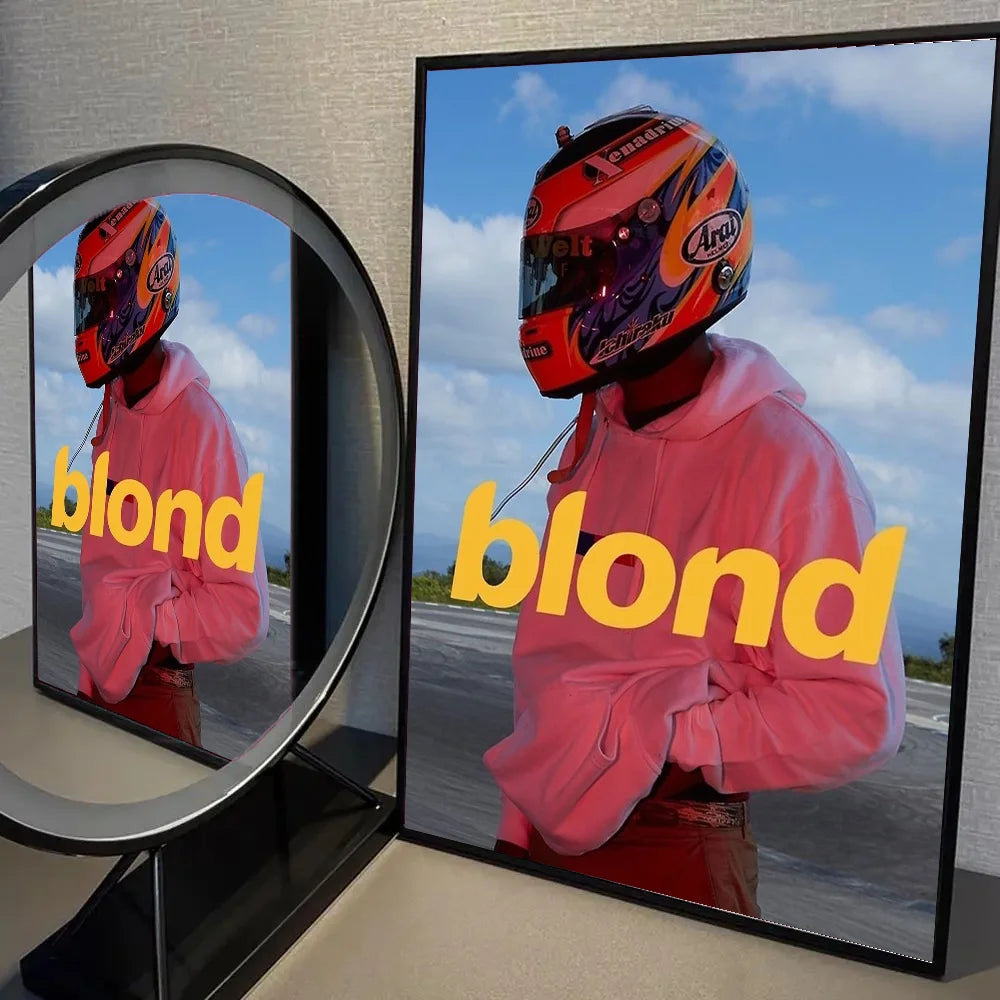 Frank Ocean Blond Art Sticker - Wall Decor
