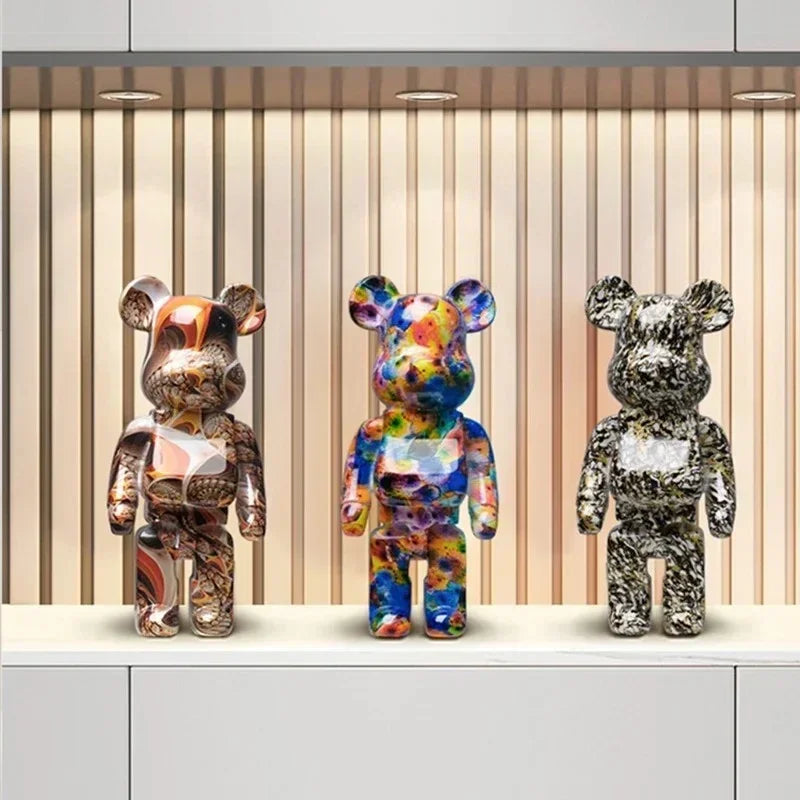 Graffiti Bear: Modern 10 Decor & Money Jar Sculptor