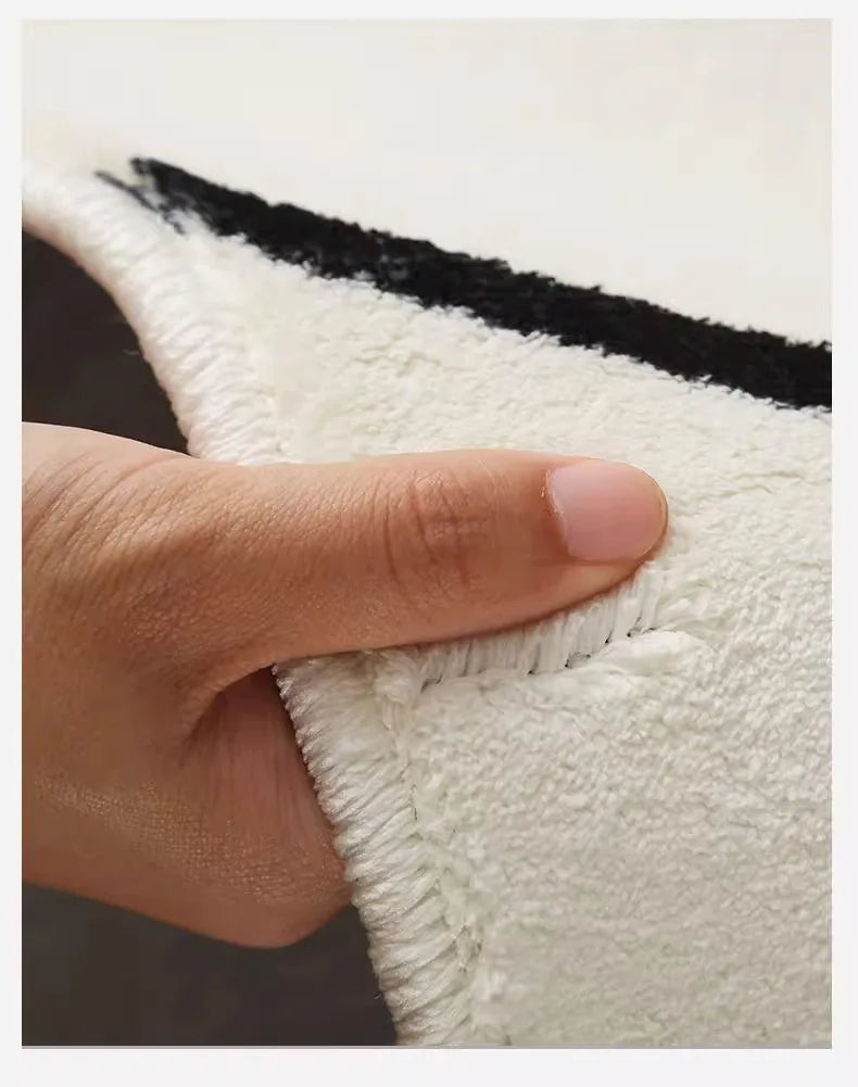 3D Game Pad Faux Wool Rug for Gaming Spaces