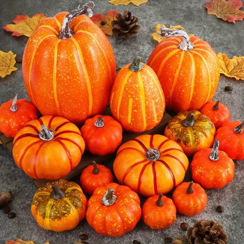 Orange Fake Artificial Pumpkin for Halloween