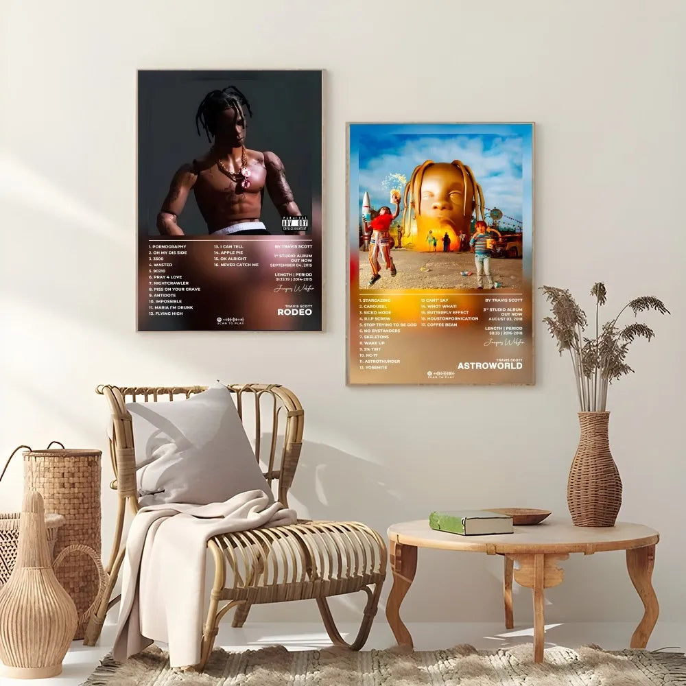 Travis Scott Poster Art