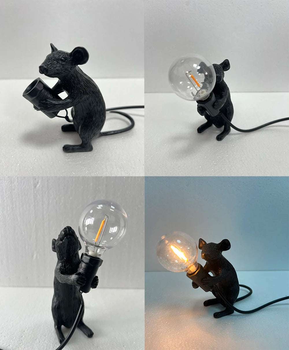 Whimsical Critter LED Table Lamp Collection