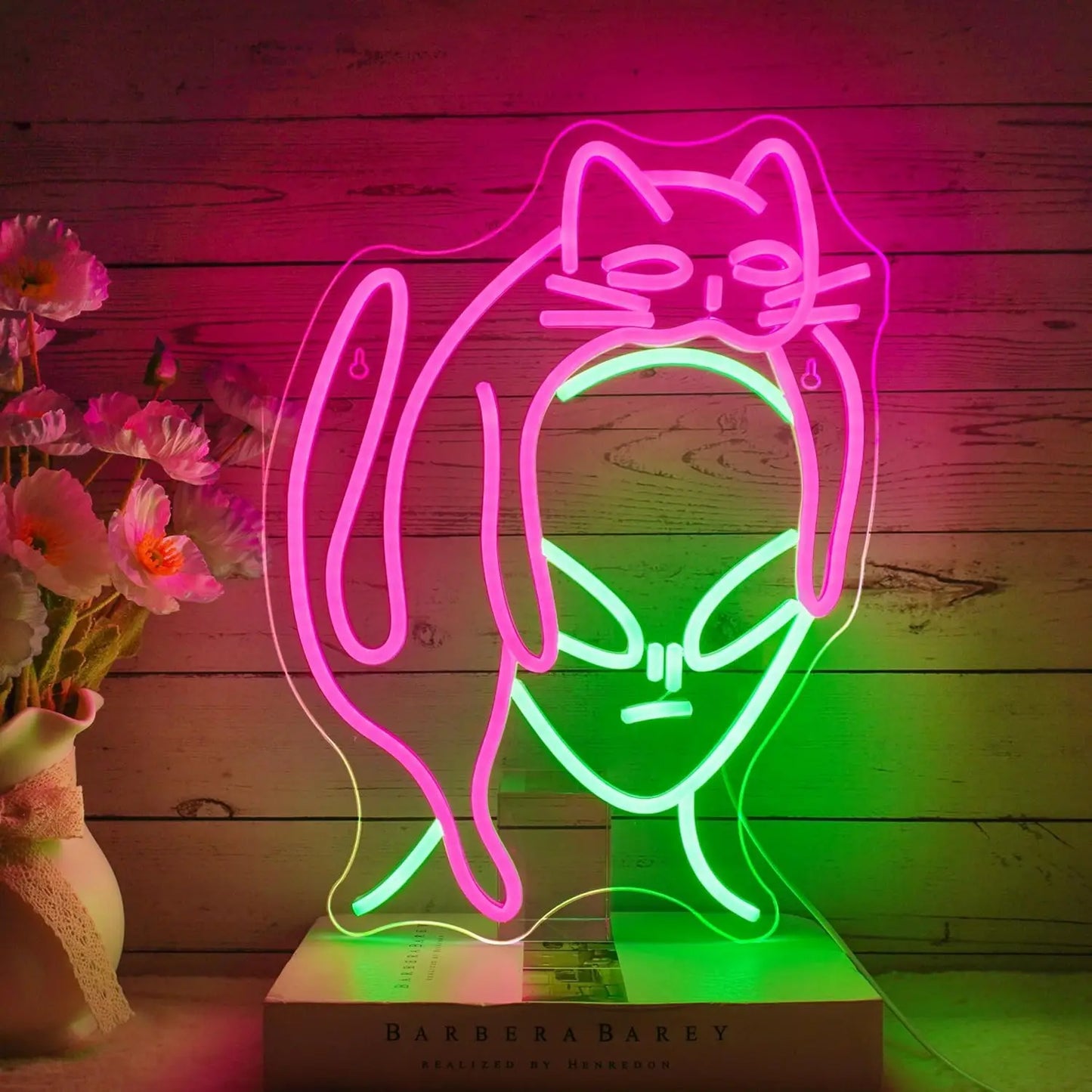 Alien Cat Neon Sign