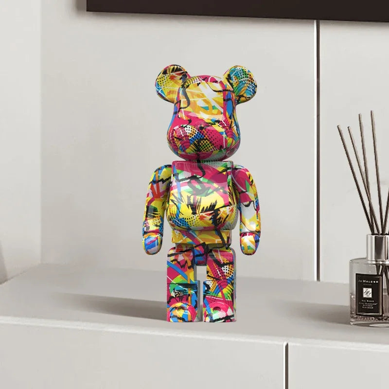 Graffiti Bear: Modern 10 Decor & Money Jar Sculptor