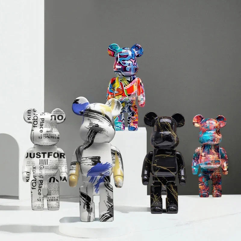 Graffiti Bear: Modern 10 Decor & Money Jar Sculptor