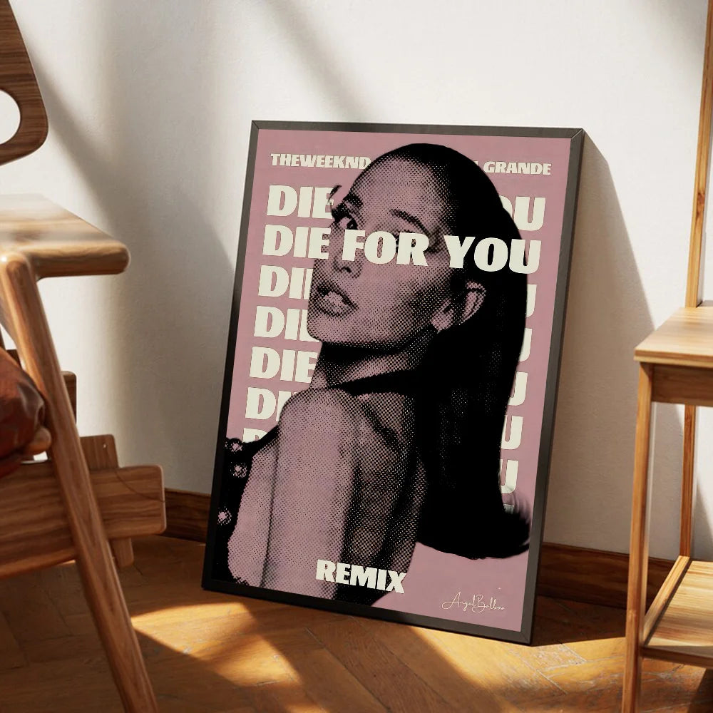 Ariana Grande Aesthetic Poster