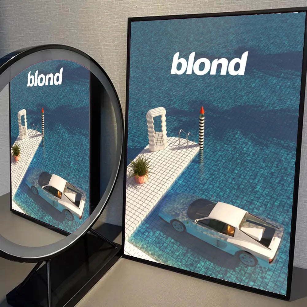 Frank Ocean Blond Art Sticker - Wall Decor