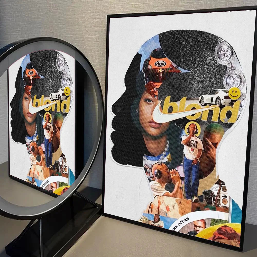 Frank Ocean Blond Art Sticker - Wall Decor