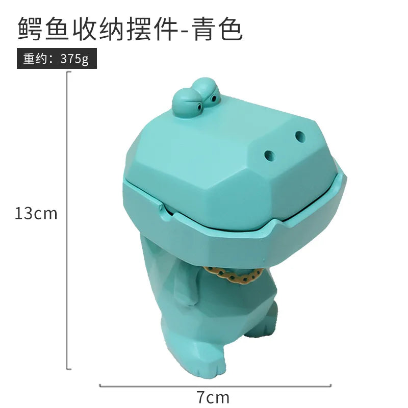 Crocodile Cap Ashtray: Stylish Smoking Accessory