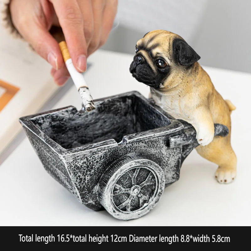 Bull-Dog Ashtray Decor