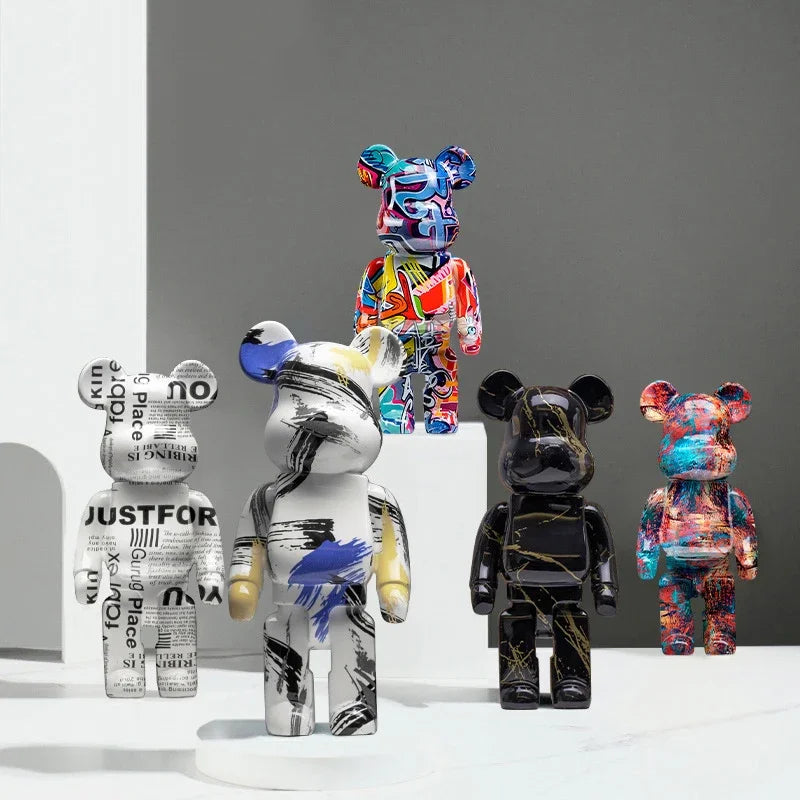 Graffiti Bear: Modern 10 Decor & Money Jar Sculptor