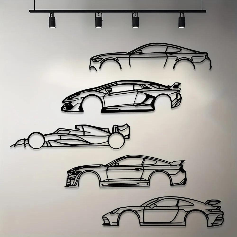 Metal Fury – Premium Iron Sports Wall Decor