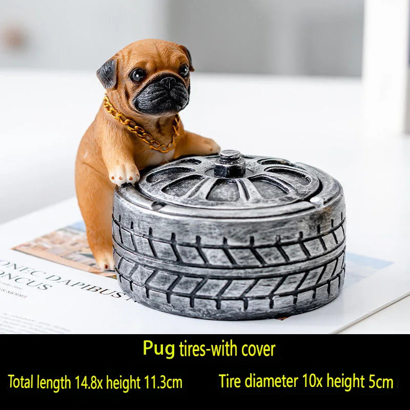 Bull-Dog Ashtray Decor