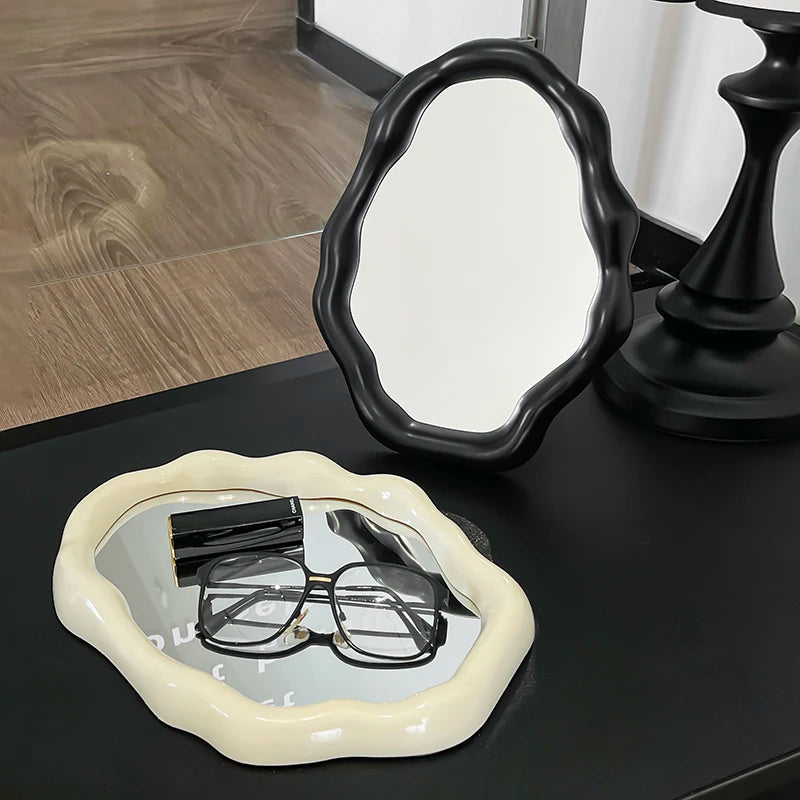 Charming Cloud Mirror for Stylish Bedroom Makeup