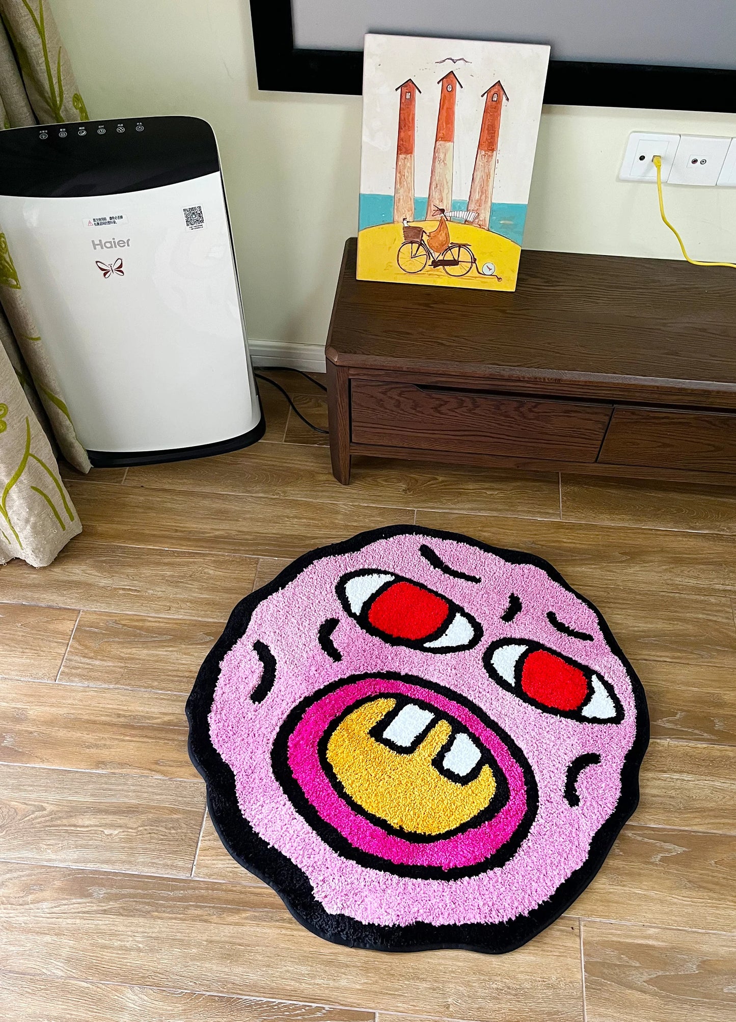 Cherry Bomb Tufted Rug