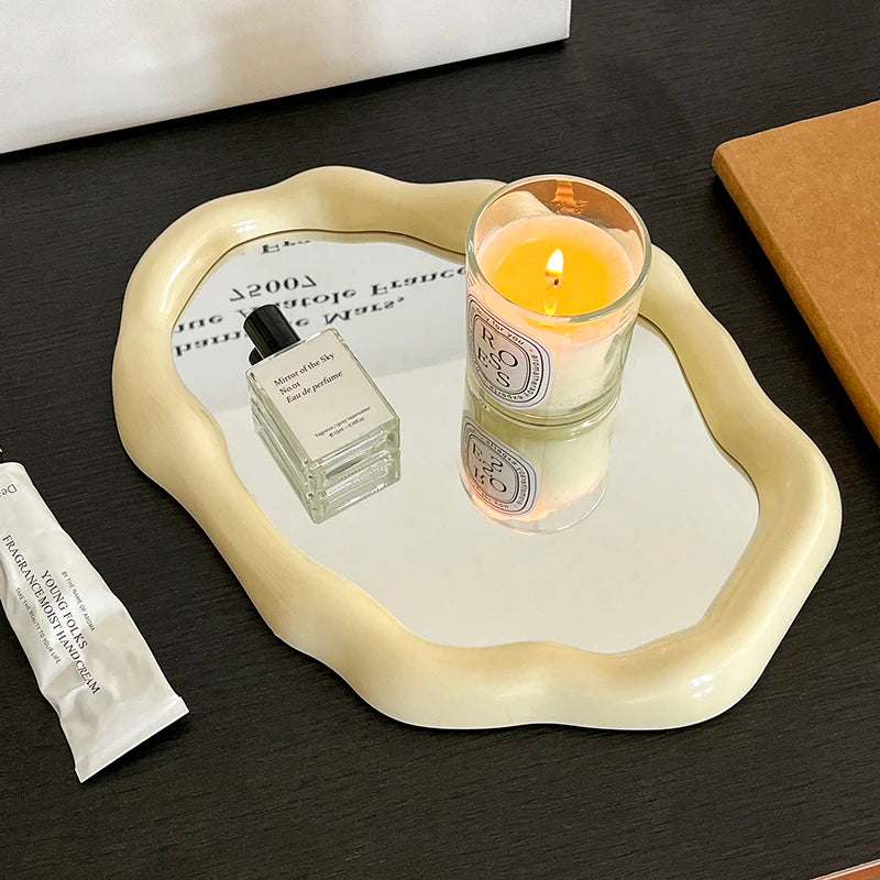 Charming Cloud Mirror for Stylish Bedroom Makeup