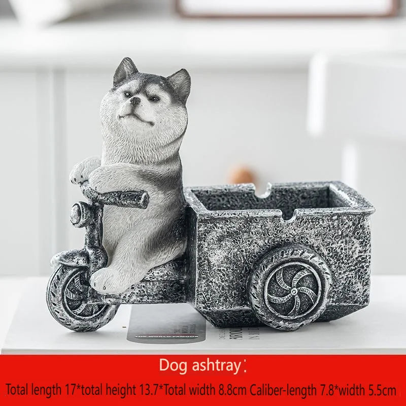 Bull-Dog Ashtray Decor