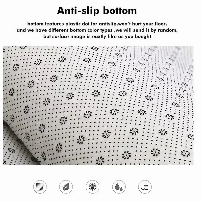 Cartoon Flannel Round Rug