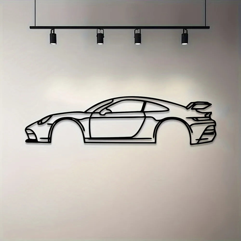 Metal Fury – Premium Iron Sports Wall Decor