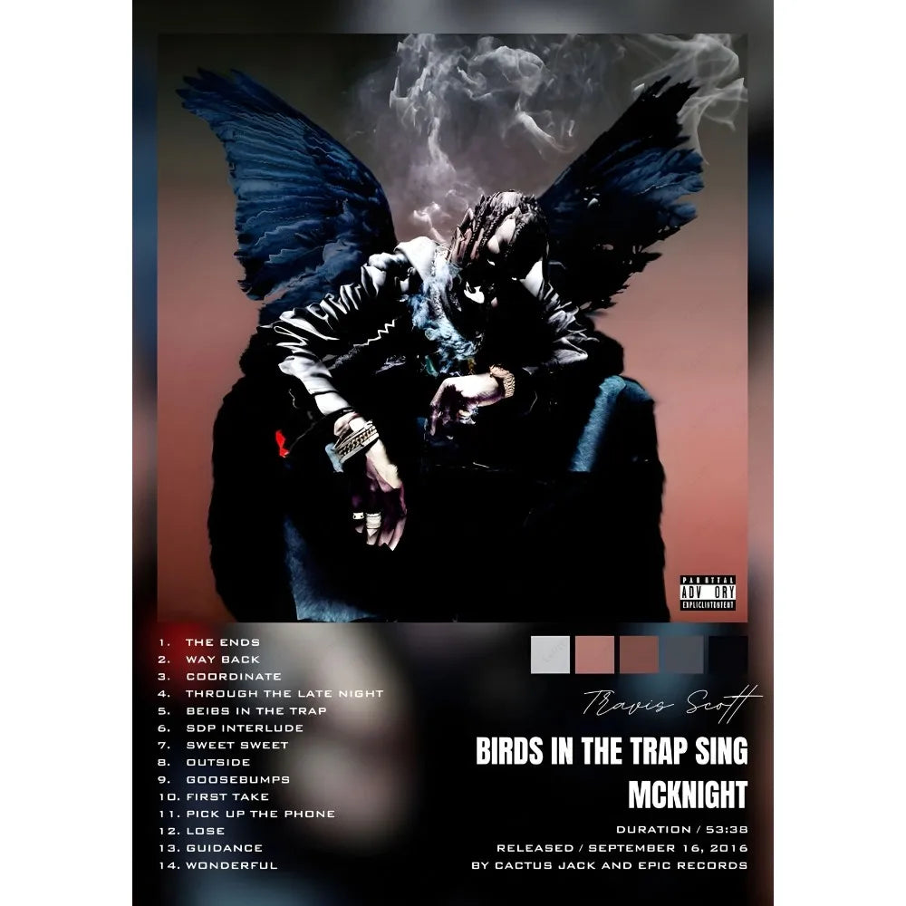Travis Scott Poster Art
