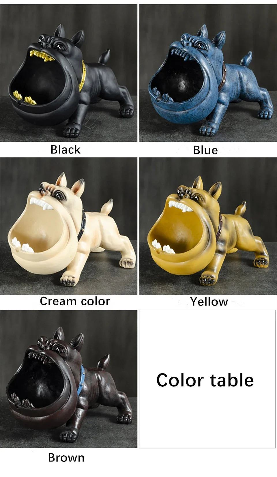 Bull-Dog Ashtray Decor