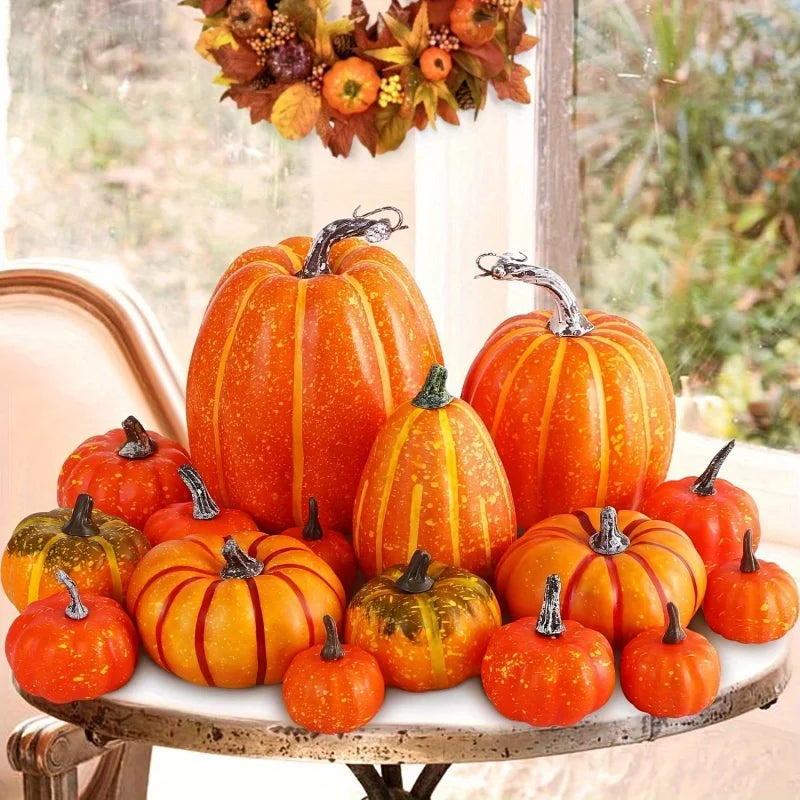 Orange Fake Artificial Pumpkin for Halloween