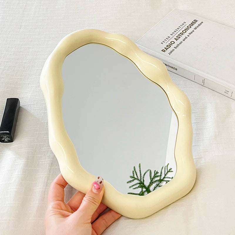 Charming Cloud Mirror for Stylish Bedroom Makeup