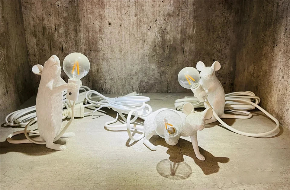 Whimsical Critter LED Table Lamp Collection