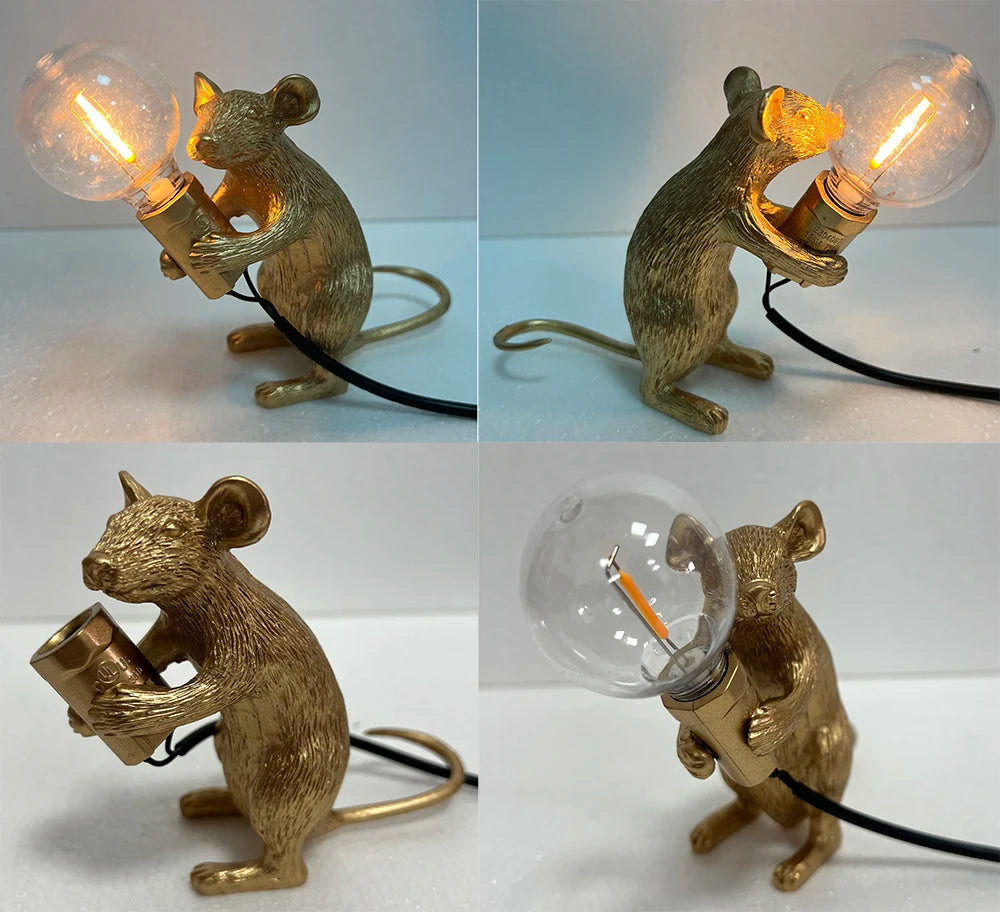 Whimsical Critter LED Table Lamp Collection