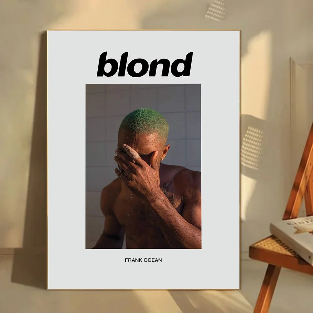 Frank Ocean Blond Art Sticker - Wall Decor