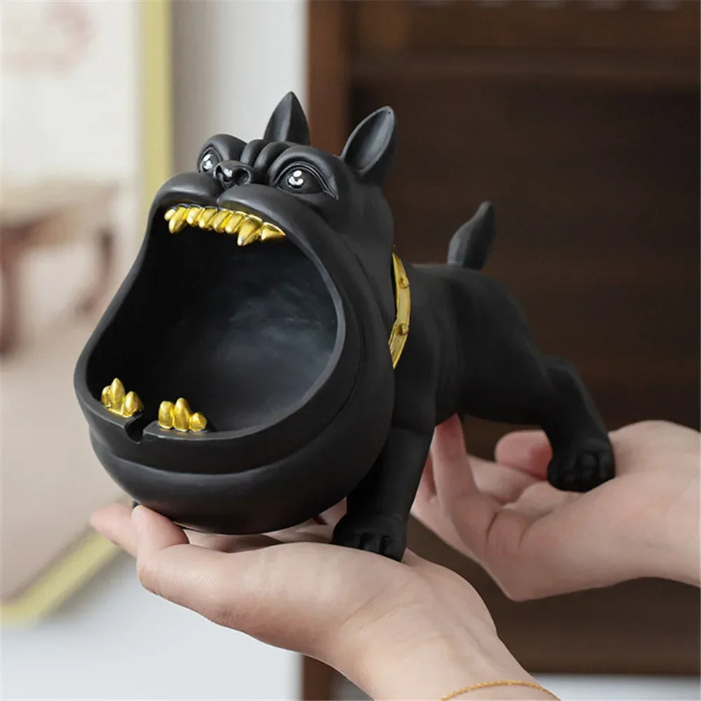 Bull-Dog Ashtray Decor